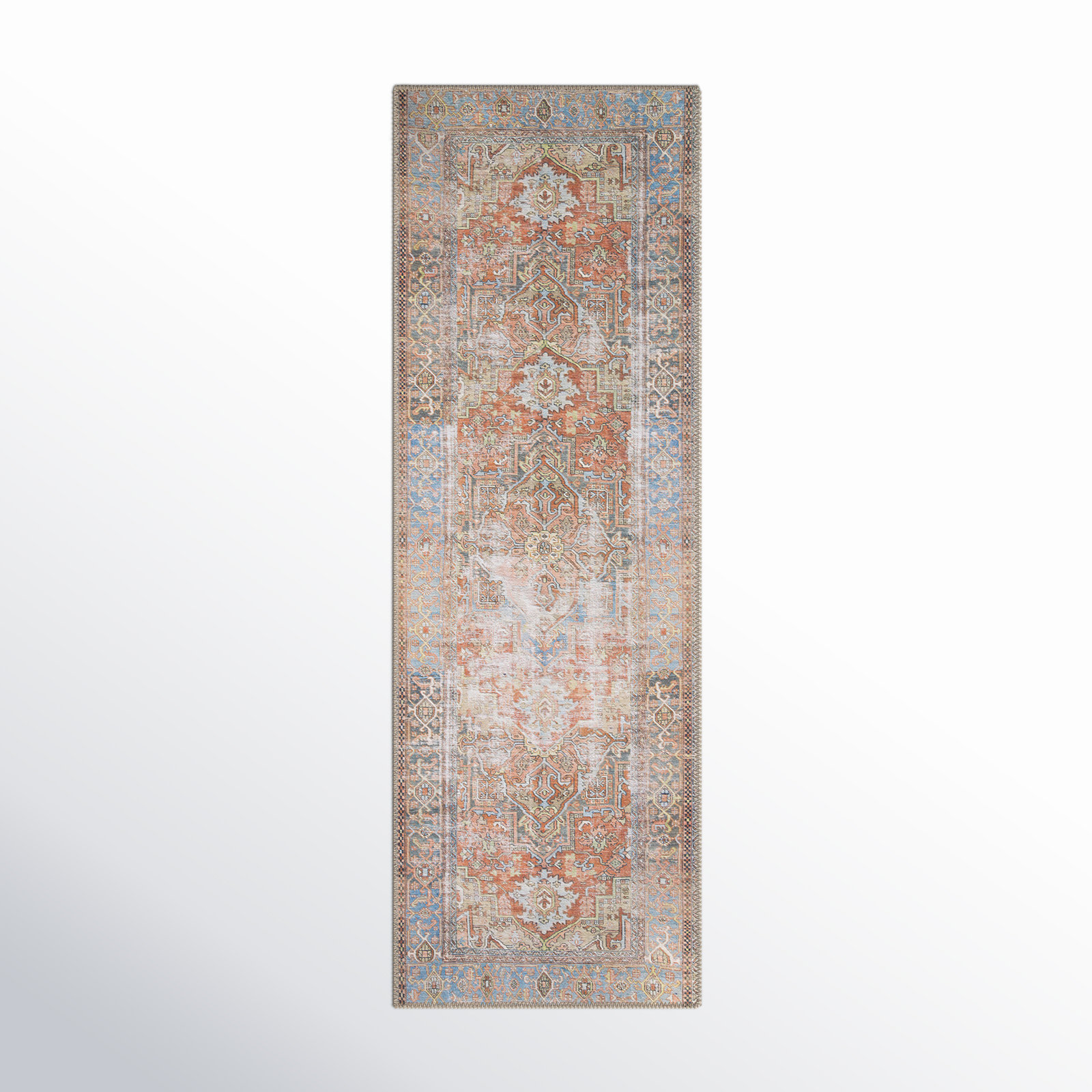 Joss & Main Skye Oriental Terracotta Area Rug & Reviews | Joss & Main